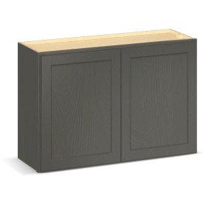 RELIABILT Parkstone II Wall Cabinet, Slate Stained, 36" W, 2 Doors, Fully Assembled - 641477 | Lowe's Pro Supply
